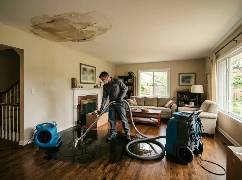 attic-pipe-burst-ceiling-drip-008 — frequently asked questions, Water Damage Restoration & Carpet Care in Mustang, OK